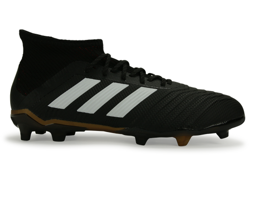 adidas Kids Predator 18.1 FG Core Black/White