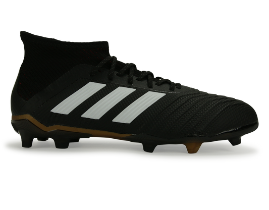 adidas Kids Predator 18.1 FG Core Black/White