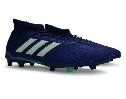 adidas Kids Predator 18.1 FG Uni Ink/Aero Green