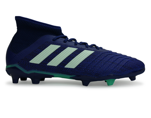 adidas Kids Predator 18.1 FG Uni Ink/Aero Green