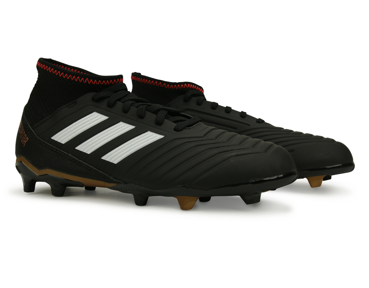 adidas Kids Predator 18.3 FG Core Black/White