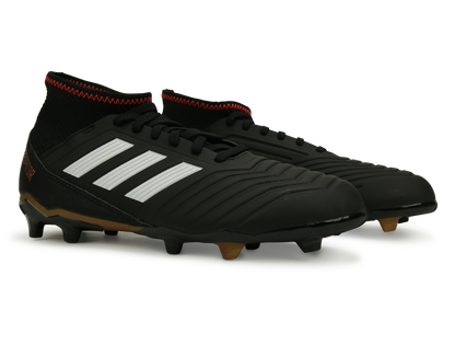 adidas Kids Predator 18.3 FG Core Black/White