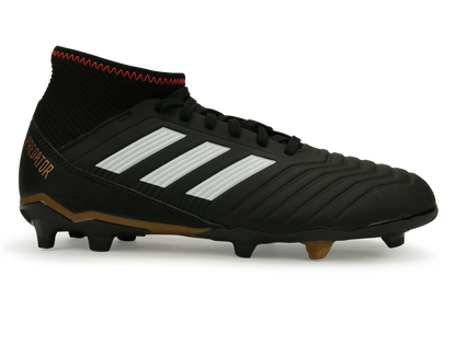 adidas Kids Predator 18.3 FG Core Black/White