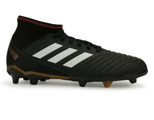 adidas Kids Predator 18.3 FG Core Black/White