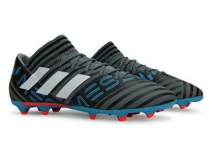 adidas Men's Nemeziz Messi 17.3 FG Grey/White/Core Black