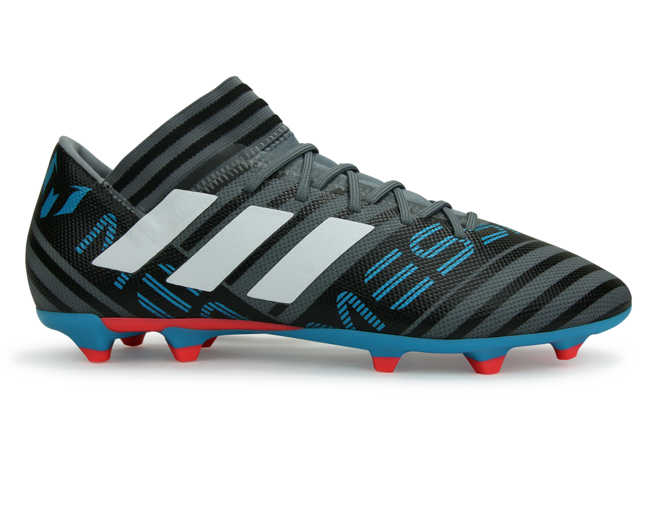 adidas Men's Nemeziz Messi 17.3 FG Grey/White/Core Black