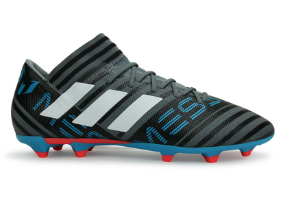 adidas Men's Nemeziz Messi 17.3 FG Grey/White/Core Black