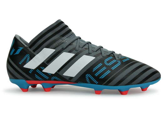 adidas Men's Nemeziz Messi 17.3 FG Grey/White/Core Black