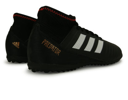 adidas Kids Predator Tango 18.3 Turf Soccer Shoes Core Black/White