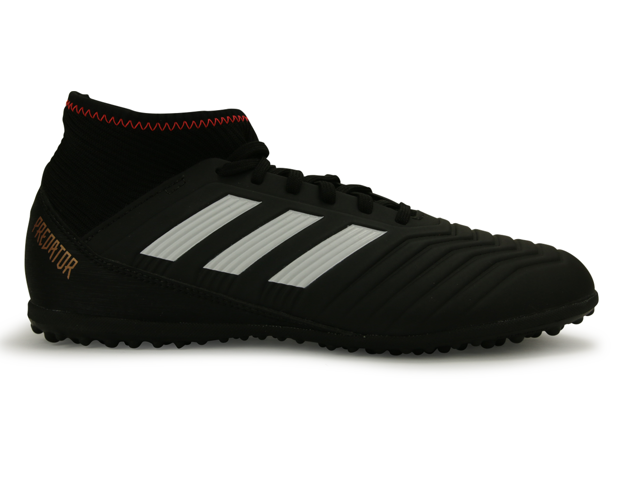 adidas Kids Predator Tango 18.3 Turf Soccer Shoes Core Black/White
