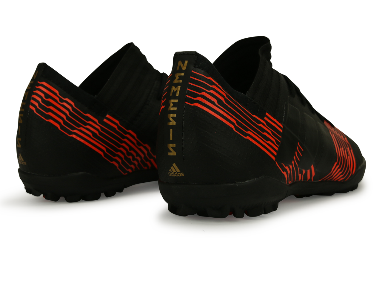 adidas Men's Nemeziz Tango 17.3 Turf Soccer Shoes Core Black/Soa