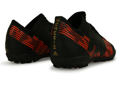 adidas Men's Nemeziz Tango 17.3 Turf Soccer Shoes Core Black/Soa