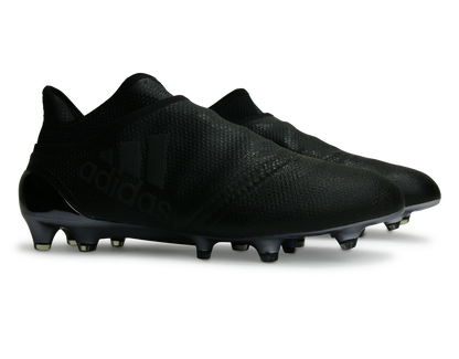 adidas Men's X 17+ FG Core Black/Super Cyan