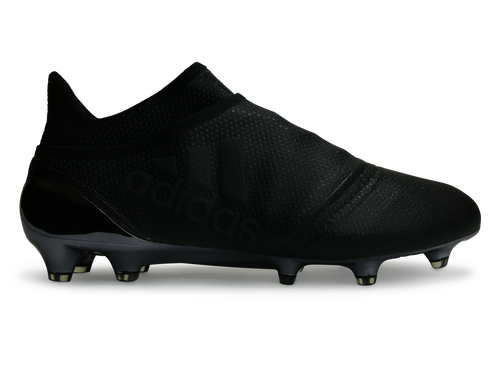 adidas Men's X 17+ FG Core Black/Super Cyan