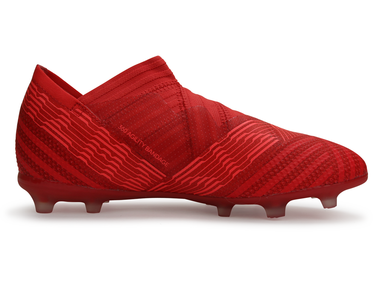 adidas Kids Nemeziz 17+ 360 Agility FG Real Coral/Redzes
