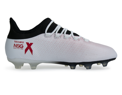 adidas Men's X 17.2 FG White/Real Coral/Core Black