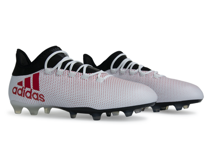 adidas Men's X 17.2 FG White/Real Coral/Core Black