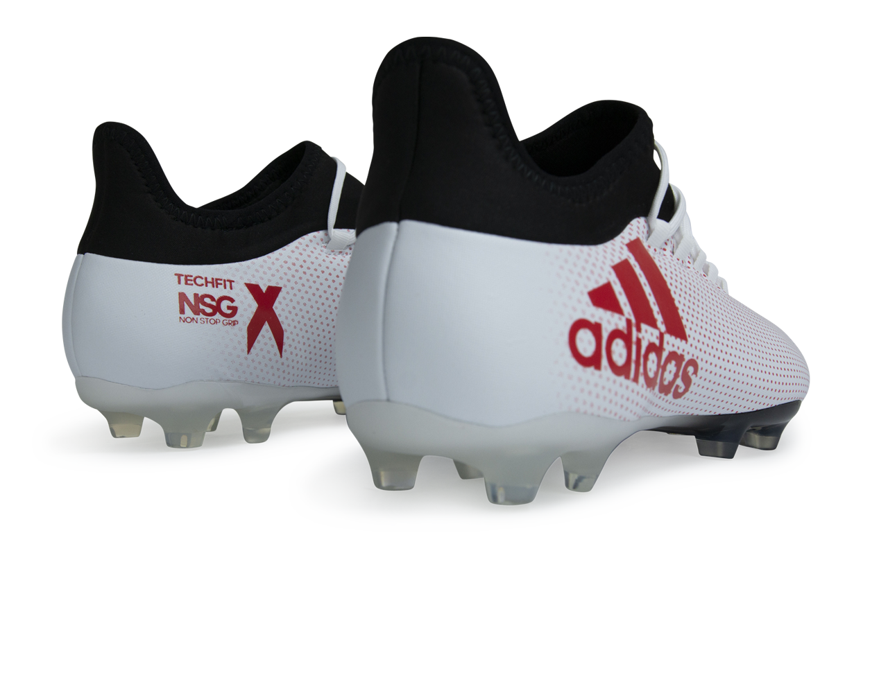 adidas Men's X 17.2 FG White/Real Coral/Core Black