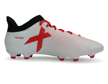adidas Men's X 17.3 FG White/Real Coral/Core Black
