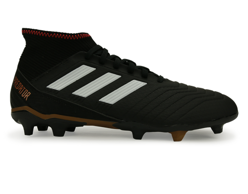 adidas Men's Predator 18.3 FG Core Black/White