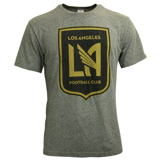 adidas Men's LAFC 18/19 Tri Blend Tee Grey/Black/Gold