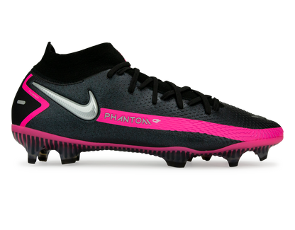Nike Men's Phantom GT DF Elite FG Black/Pink Blast