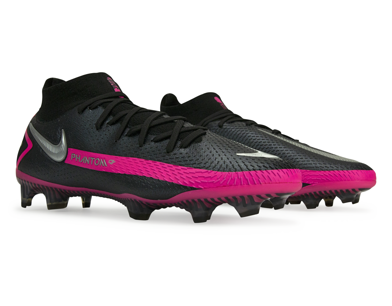 Nike Men's Phantom GT DF Elite FG Black/Pink Blast