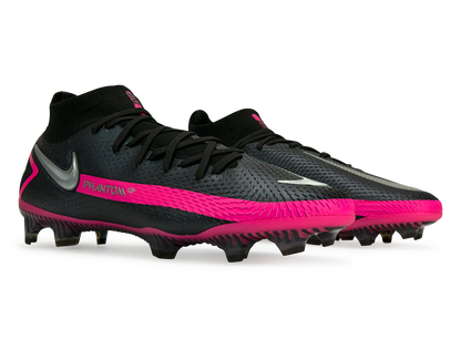 Nike Men's Phantom GT DF Elite FG Black/Pink Blast