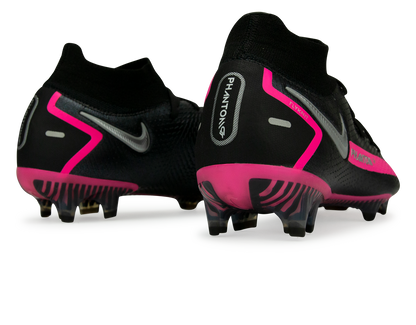 Nike Men's Phantom GT DF Elite FG Black/Pink Blast