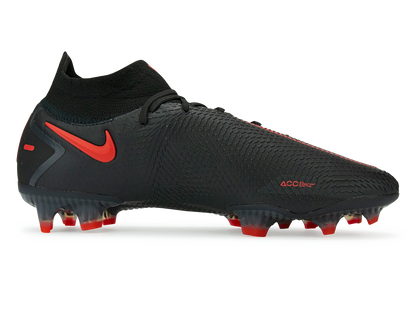 Nike Men's Phantom GT DF Elite FG Black/Dark Smoke Grey/Chile Red