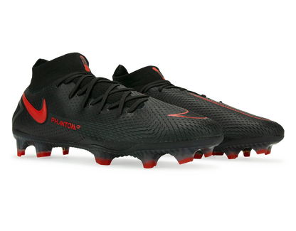 Nike Men's Phantom GT DF Elite FG Black/Dark Smoke Grey/Chile Red