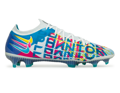 Nike Men's Phantom GT Elite 3D FG White/Pink/Yellow/Blue