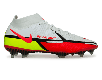 Nike Men's Phantom GT2 DF Elite FG White/Bright Crimson