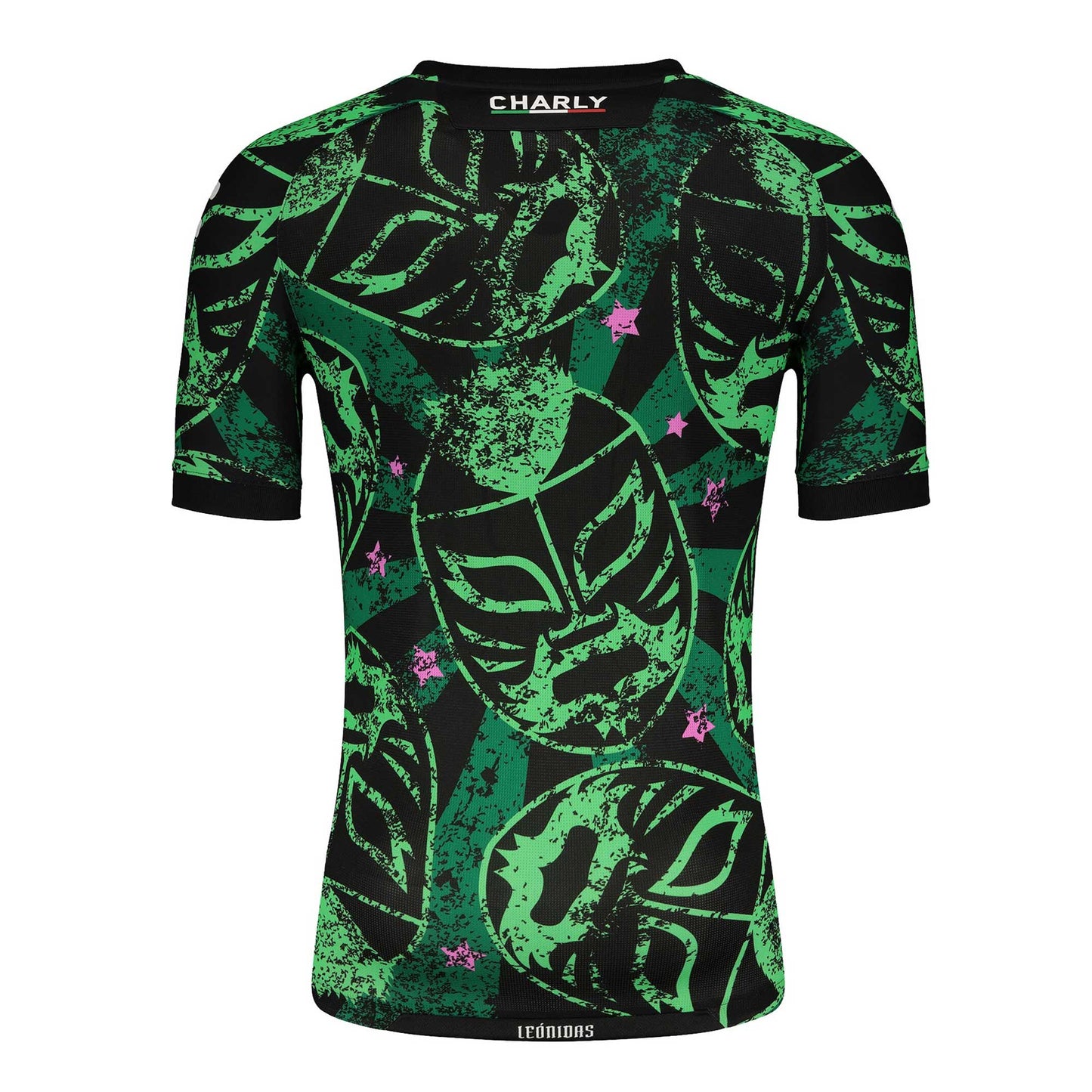 Charly Men's León 2021/22 Authentic Luchador Jersey Green/Black