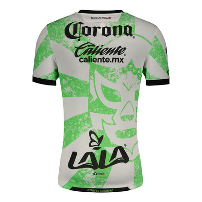 Charly Men's Santos Laguna 2021/22 Authentic Luchador Jersey White/Green