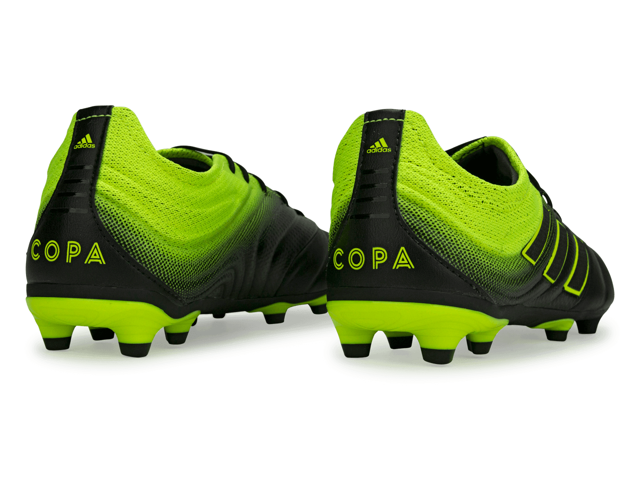 adidas Kids Copa 19.1 FG Core Black/Core White/Solar Yellow