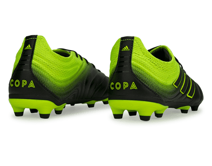 adidas Kids Copa 19.1 FG Core Black/Core White/Solar Yellow