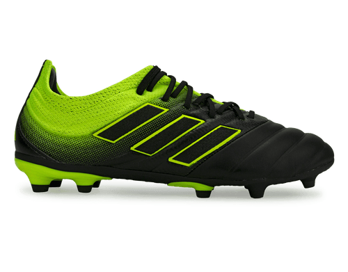 adidas Kids Copa 19.1 FG Core Black/Core White/Solar Yellow