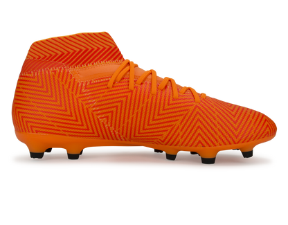adidas Men's Nemeziz 18.3 FG Zest/Core Black/Solar Red