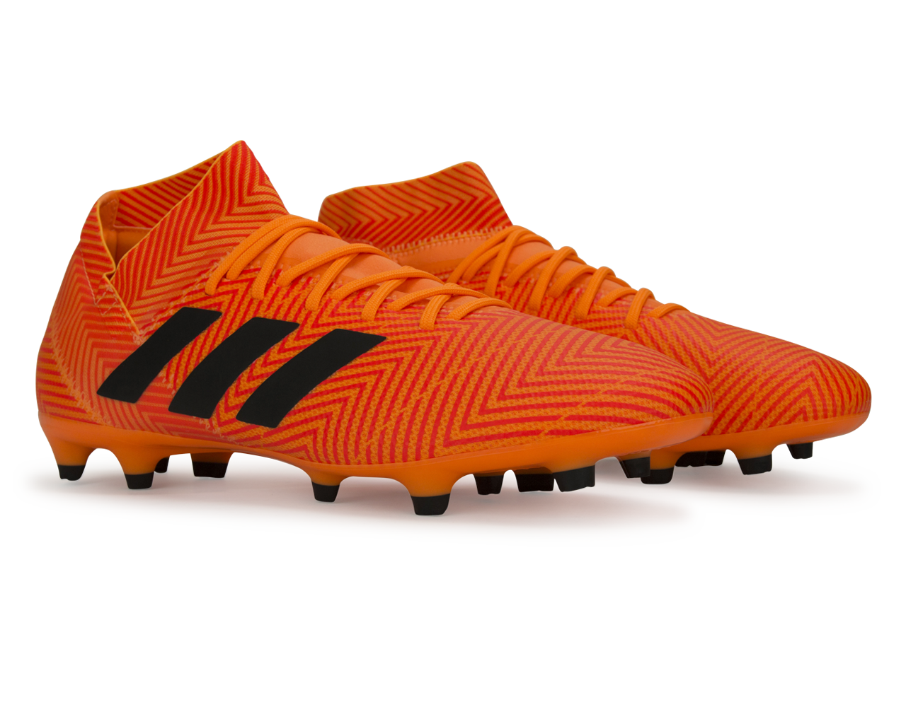 adidas Men's Nemeziz 18.3 FG Zest/Core Black/Solar Red