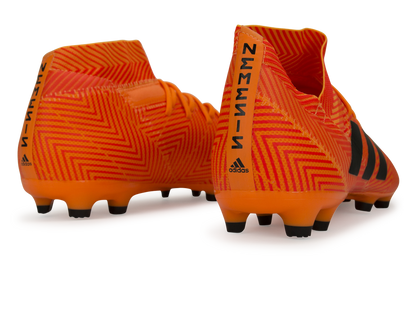 adidas Men's Nemeziz 18.3 FG Zest/Core Black/Solar Red