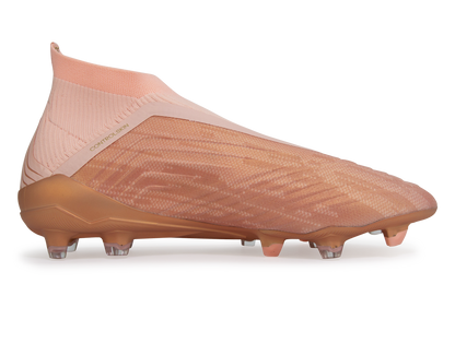 adidas Men's Predator 18 + FG Clear Orange/Trace Pink