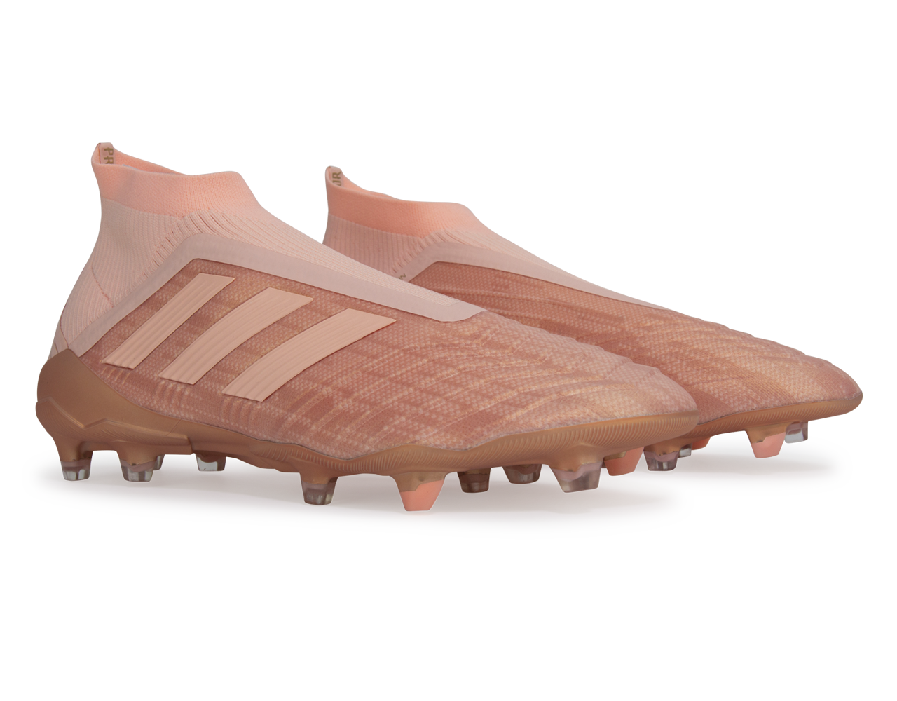 adidas Men's Predator 18 + FG Clear Orange/Trace Pink