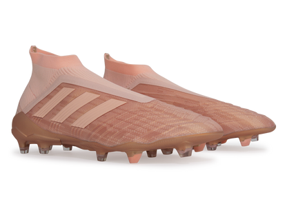adidas Men's Predator 18 + FG Clear Orange/Trace Pink