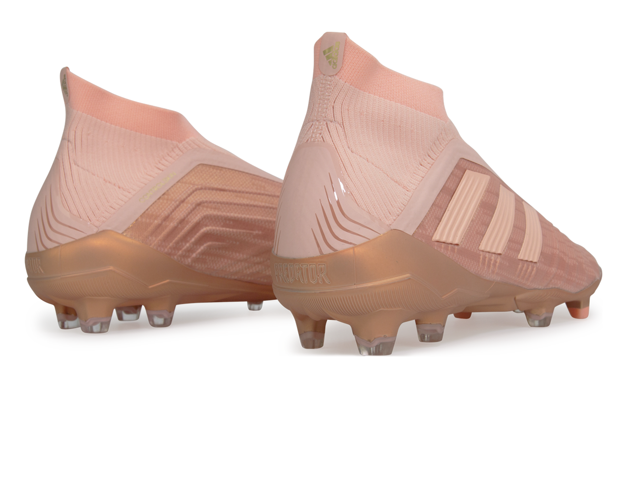 adidas Men's Predator 18 + FG Clear Orange/Trace Pink