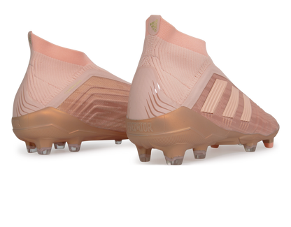 adidas Men's Predator 18 + FG Clear Orange/Trace Pink