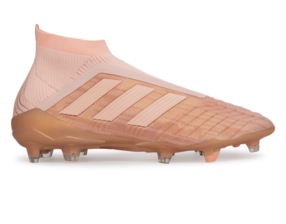 adidas Men's Predator 18 + FG Clear Orange/Trace Pink