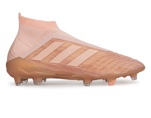 adidas Men's Predator 18 + FG Clear Orange/Trace Pink