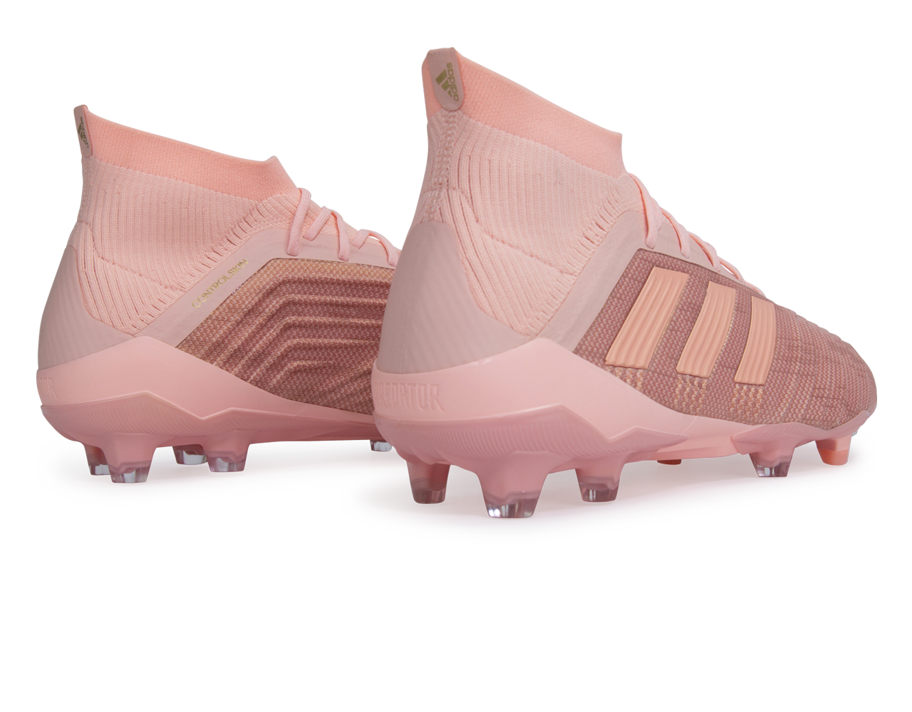 adidas Men's Predator 18.1 FG Clear Orange/Trace Pink