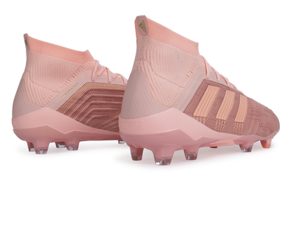 adidas Men's Predator 18.1 FG Clear Orange/Trace Pink